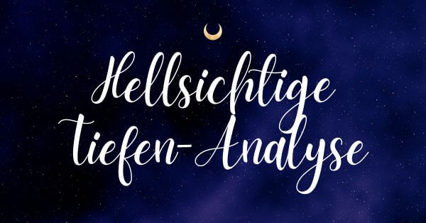 Spiritueller Scan von K&ouml;rper Seele Aura Karma mit ganzheitlicher Analyse