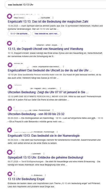Zeichen vom Universum - Zahlendeutung als Beispiel Zeichen vom Universum - Zahlendeutung als Beispiel