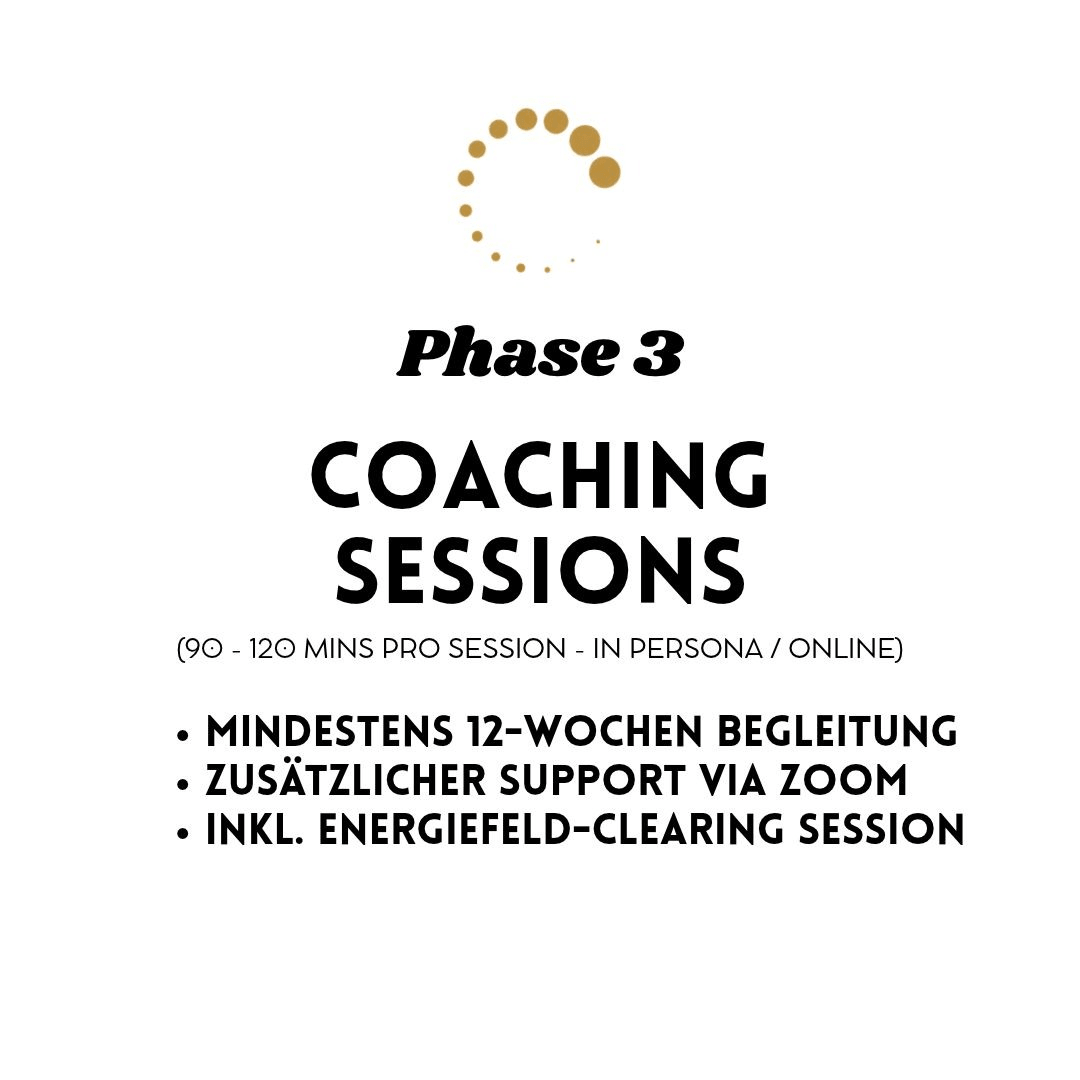 Phase_3_rund Phase 3 des spirituellen Coachings: Transformations-Coaching 1:1, persönlich oder online