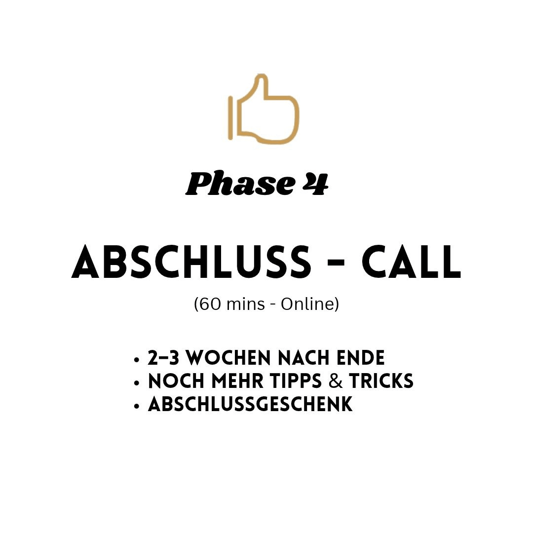 Phase_4_rund Phase 4 des spirituellen Coachings: Abschlussgespräch, 30 Minuten online
